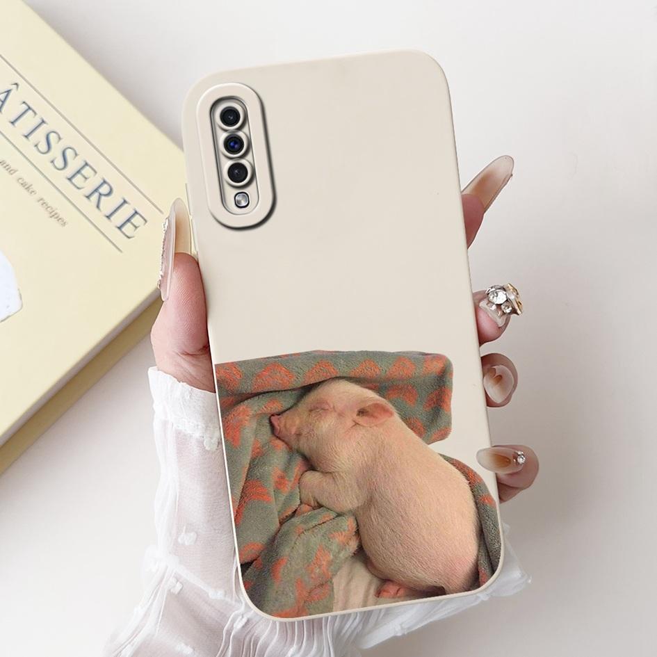 For Samsung Galaxy A50 A50S Case SM-A505F SM-A507F Full Cover Bumper Cute Panda Soft Silicone Phone Case For Samsung A30S Bumper