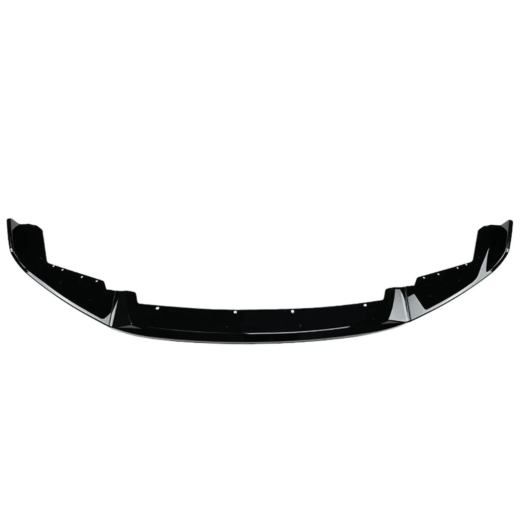Car Front Bumper Spoiler Lip Splitter Trim Exterior Accessores Carbon Fiber Style Glossy Black CS Style For BMW F87 M2 2016-2021