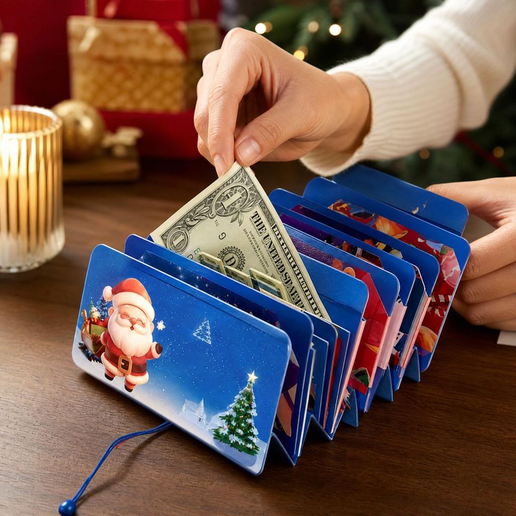 Christmas Holder with 10 Slots for Exchange Party Surprise