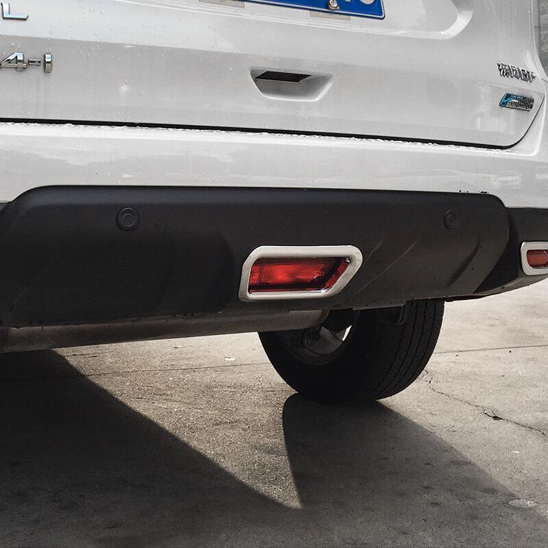 Rear Brake Lamp Light Detector Frame Sticker Trim Accessories for Nissan Xtrail X-trail T32 Rogue 2014 - 2025 ABS Chrome Cover