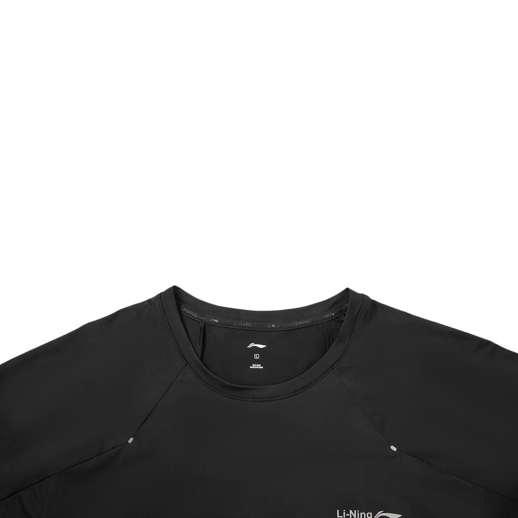 Li-Ning Quick-Dry Cool Anti-Ultraviolet Round Neck Pullover T-Shirt Men tops ATSW369-1