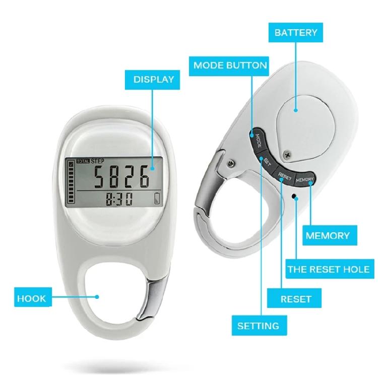 Walking Counter Step Pedometer Step Counter Walking Distance Counting Equipment