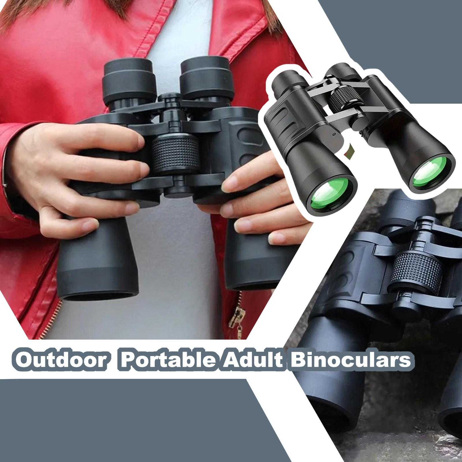 

20x50 Binoculars, High Magnification HD Outdoor Night Portable Adult Binoculars One Size