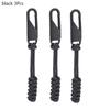 1/3/5Pcs Portable outdoor bag zipper handle woven outdoor bag zipper buckle pendant backpack clothes zipper rope