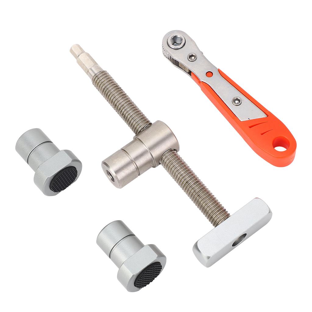 19mm Bench Dog Clamp Stainless Steel Woodworking Table Clamp with 2 Bench Dogs for Carpenters