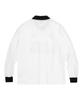 MOO Bone Track Long Sleeve Football Jersey - White