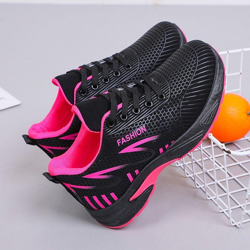 Fashion Spring Autumn Black Woman Footwear High on Platform Running Shoes for Women 2025 New Designer Luxury Stylish Arrival Casual Sale