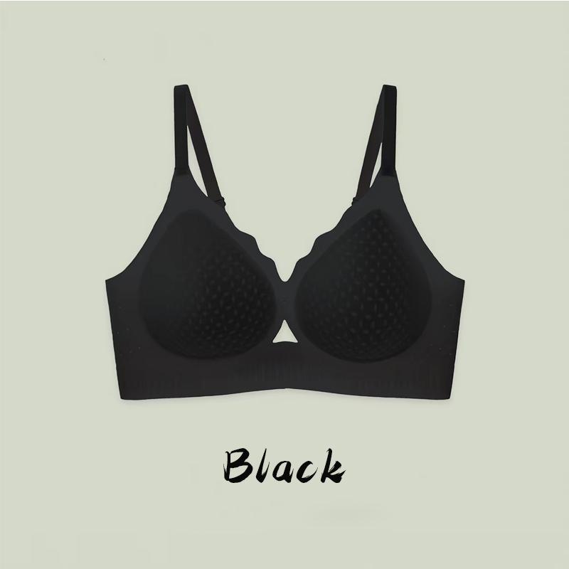 All Of Me Summer Ultra-thin Ice Silk Bras Underwear Women's Seamless No Steel Ring Gathering Bralette Ladies' Cool Feeling Breathable Bras