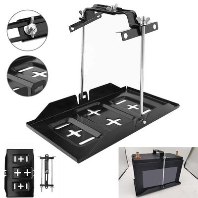 Suport universal pentru tavă baterie auto Depozitare Suport baterie Suport tavă Clemă de fixare Kit de suport pentru fantă încasată Accesorii SUV auto
