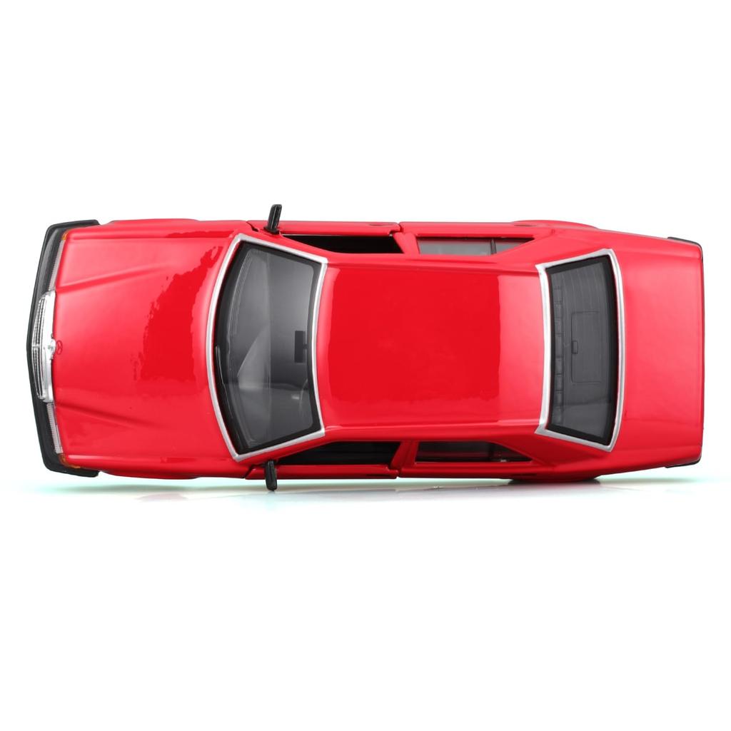 Bburago Scale 190E 1987 Red Diecast Model Car RD 1/25 Mercedes-Benz 2.6 (Finished Model) 18-21103