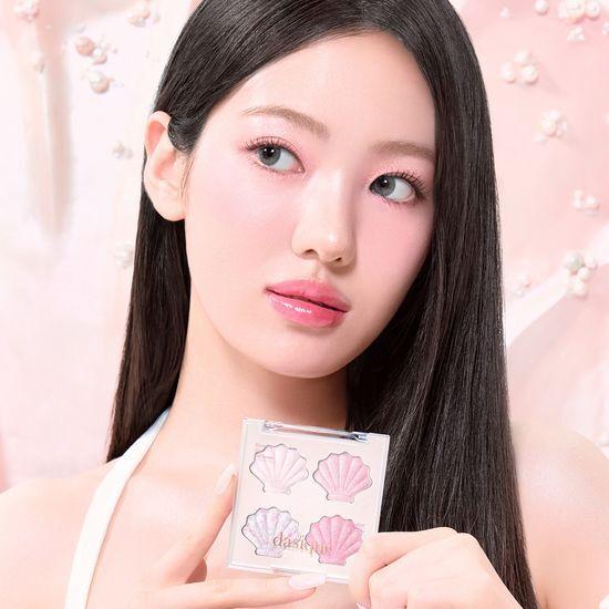 DASIQUE Shine Glow Highlighter Palette 5.5g 01 Twinkle Mermaid (Mermaid)