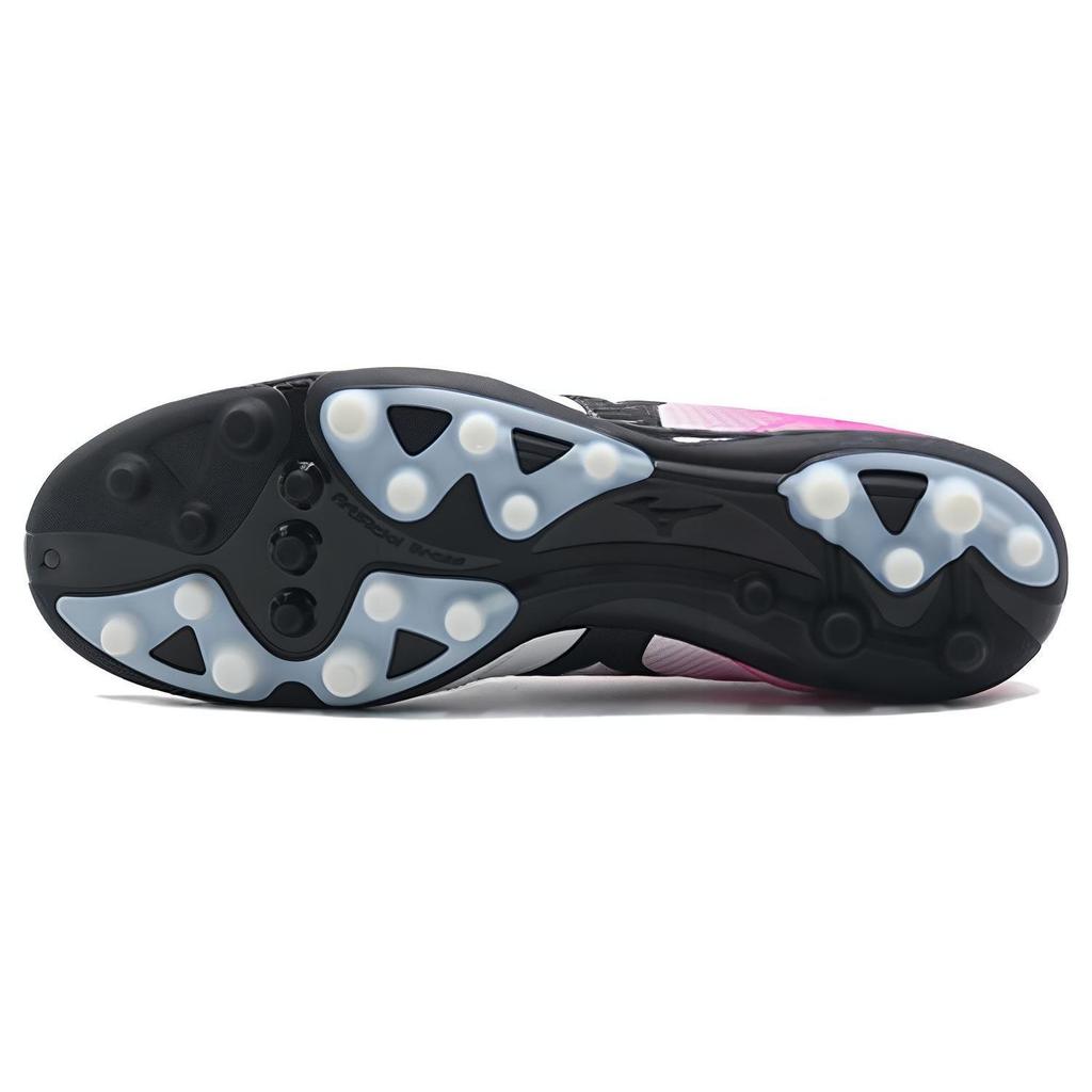 Mizuno Morelia Neo Comfortable Versatile AG (Rubber Short Studs) Non-Slip Wear-Resistant Soccer Shoes Men Soccer Shoes White Purple Black P1GA218509