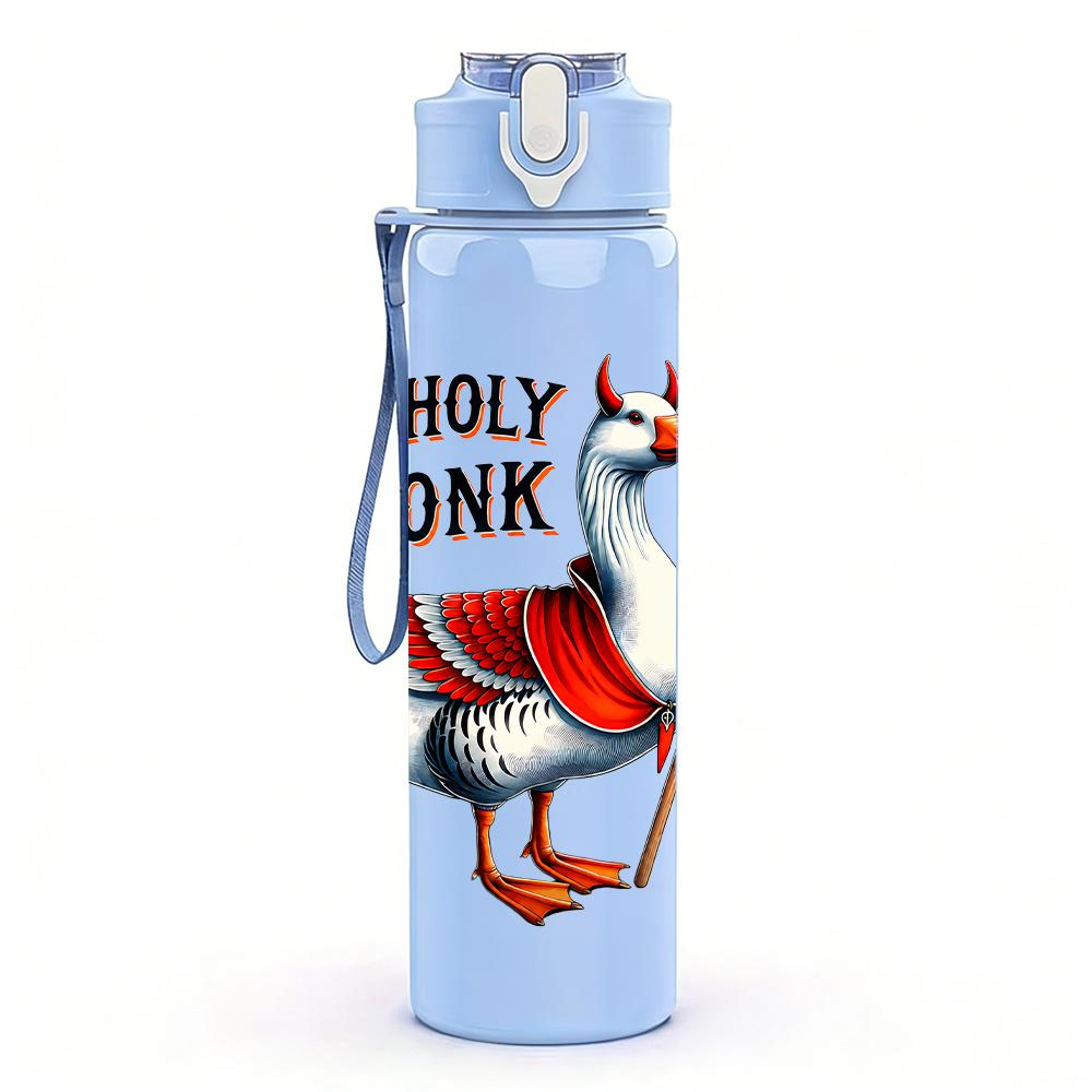 1PC Cowboy Hat Rose Valentine 750ml Color Plastic Sports Water Bottle Leakproof Flip Straw Lid Suitable for Sports Office Home Use