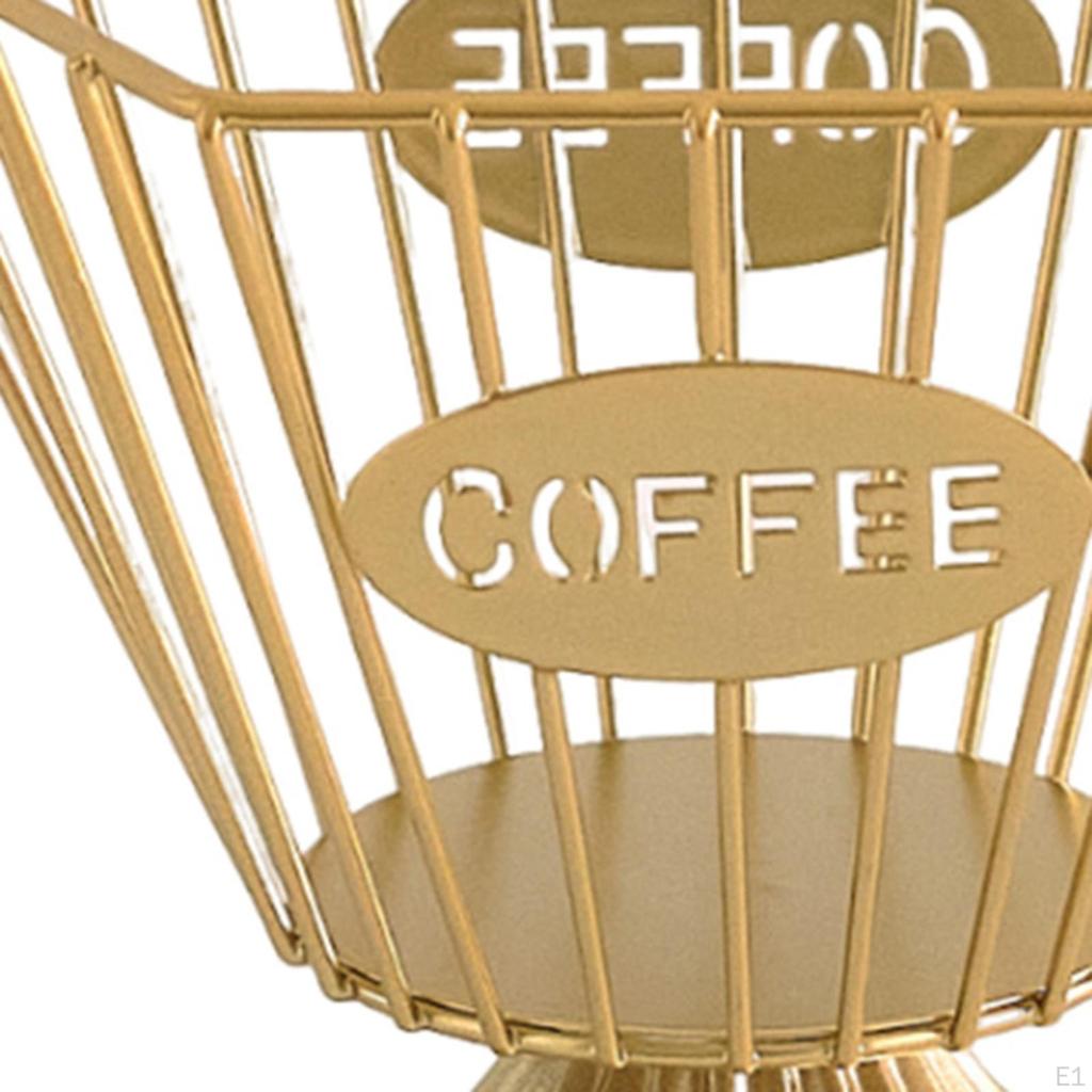 Capsule Holder Coffee Accessories, Basket Portable Sturdy Pod Storage Rack