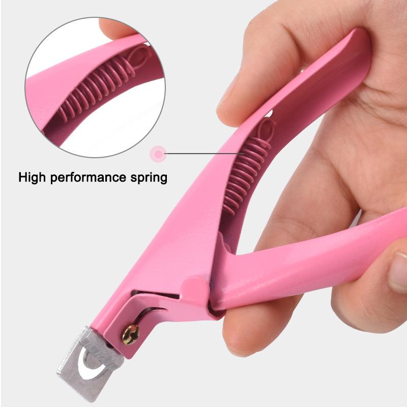 Nail Scissors Manicure False Tips Edge Cutter Art Clipper Durable Trimmer Tool