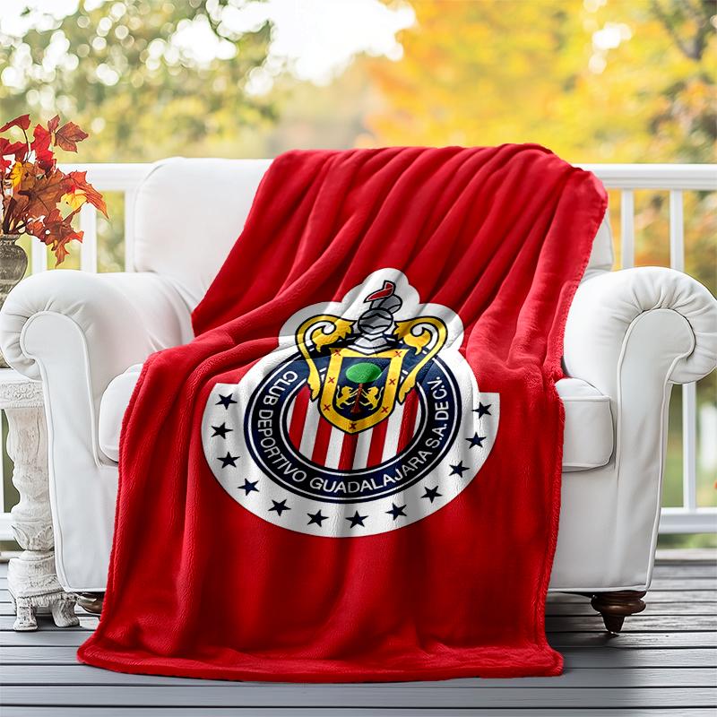 USA FC Flannel Blanket Soft All-Season Throw, Design for Camping, Car Travel, Hiking Sofa, Bed, Office Perfect Gift for Parties