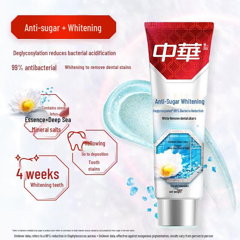 Zhonghua Anti-Sugar Whitening Toothpaste