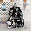 Schoolbag schoolbag girls high value ins wind large capacity junior high school high school college students simple cute campus backpack