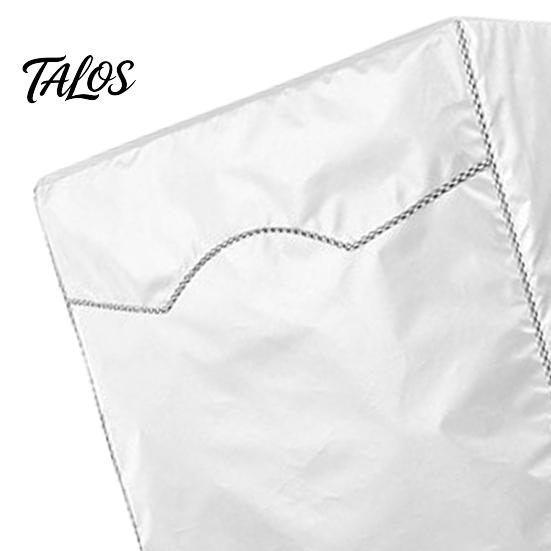 Washing Machine Protection Cover Breathable Dust-proof Silver Color Waterproof Good Heat Dissipation Washer for Balcony Protect