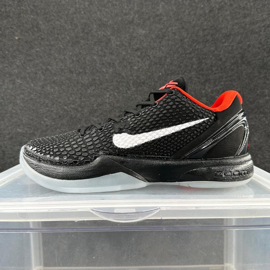 Genuine Kobe 6 Combat Basketball Shoes - Violent Orange, Full Mamba Replica, 6th Gen Men's Sports Shoes