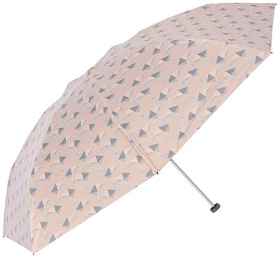 Moonbat KOKoTi Sun Rain Folding Origami Checkered Stylish and Cute Gift for Women and UV Carbon Super Pale Rib 55cm Parasol, Umbrella, Umbrella,