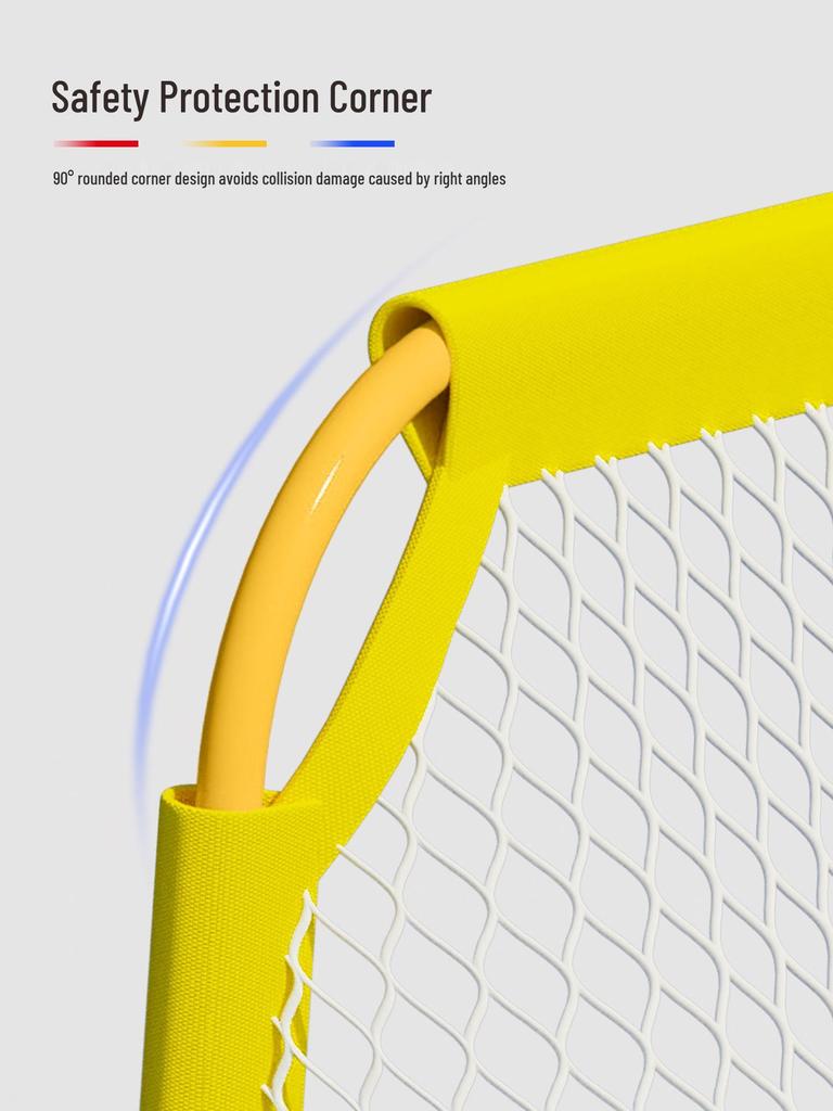 Portable Foldable Football Goal for Kids - Outdoor and Kindergarten Futsal Match Net