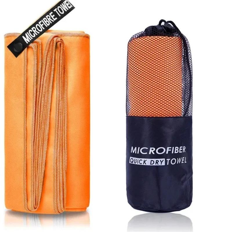 Quick-Drying Sports Towel 40X80/80X160Cm Blue Grey Green Orange Swimming Gym Fitness Camping Running Beach Washcloth Towels