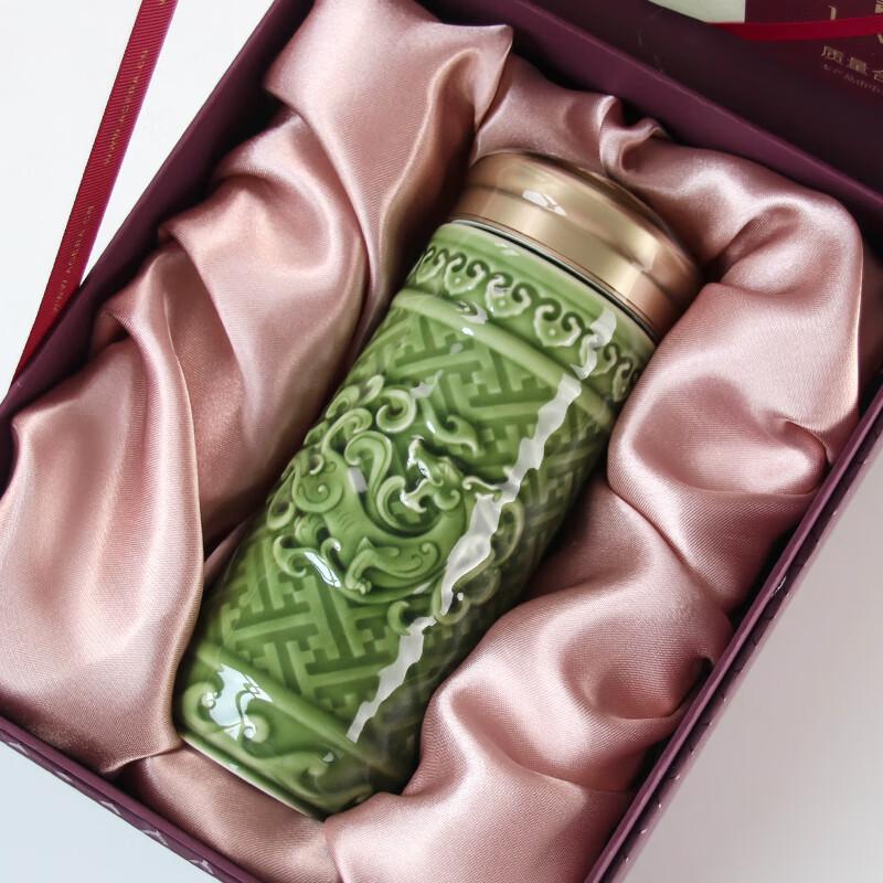 Acera Prosperous Dragon Portable Ceramic Cup