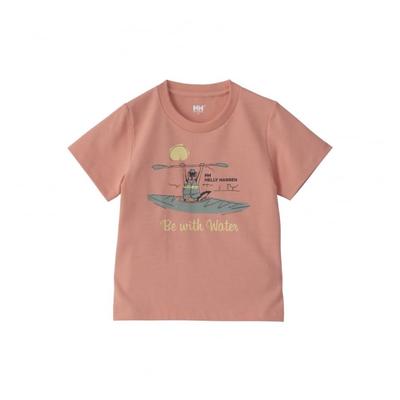 Helly Hansen Kids' Animal Tee, Sheer Orange