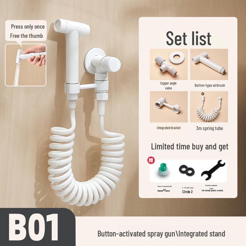TLXT Toilet Bidet Sprayer Set
