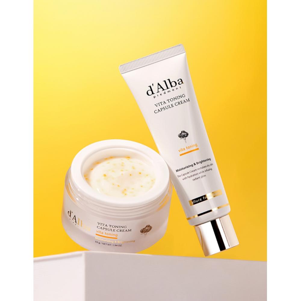 D Alba Vita Toning Kapselcreme Niacinamid 5 55g