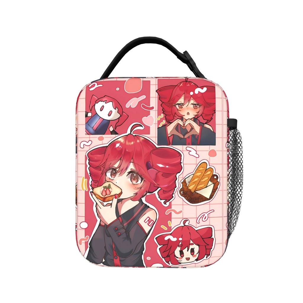 Lunch Bag Kasane Teto Magician Manga Outdoor Picnic Lunch Box For Child Fashion Portable Print Thermal Lunch Bags