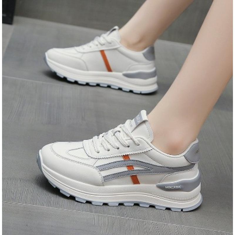 2 Cotton Shoes Winter Women's Warm Fleece Thickened Lightweight Dad Shoes Fashionable Low-top Running