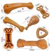 Bone Chicken Leg Shaped Puppy Teething Toy Non-Toxic Dog Molar Toy  For Small Medium Dogs