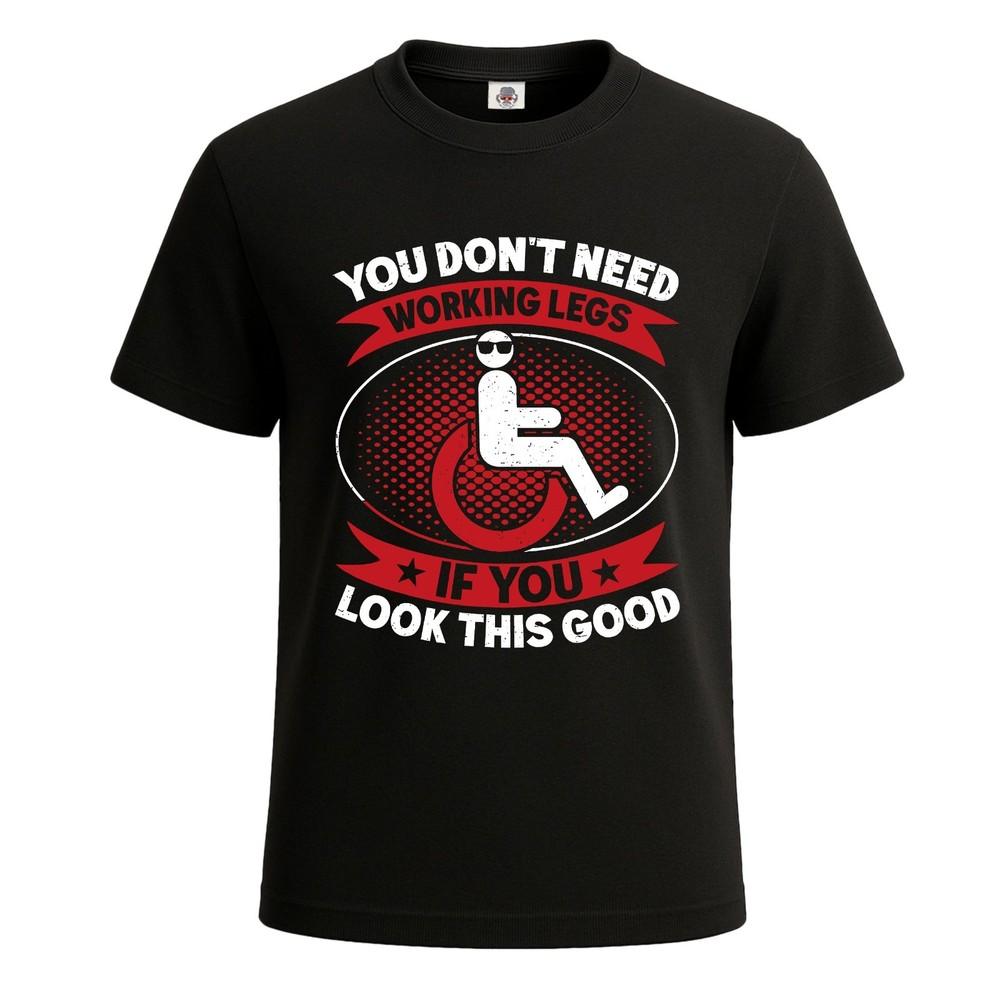 You dont need awesome on wheel design graphic mens tshirt novelty gift tee top 2XL