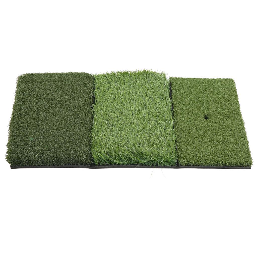 Golf-Schlagmatte, 3-in-1, multifunktionale Golf-Trainingsmatte für Haushalt, Büro, Outdoor, Alltag