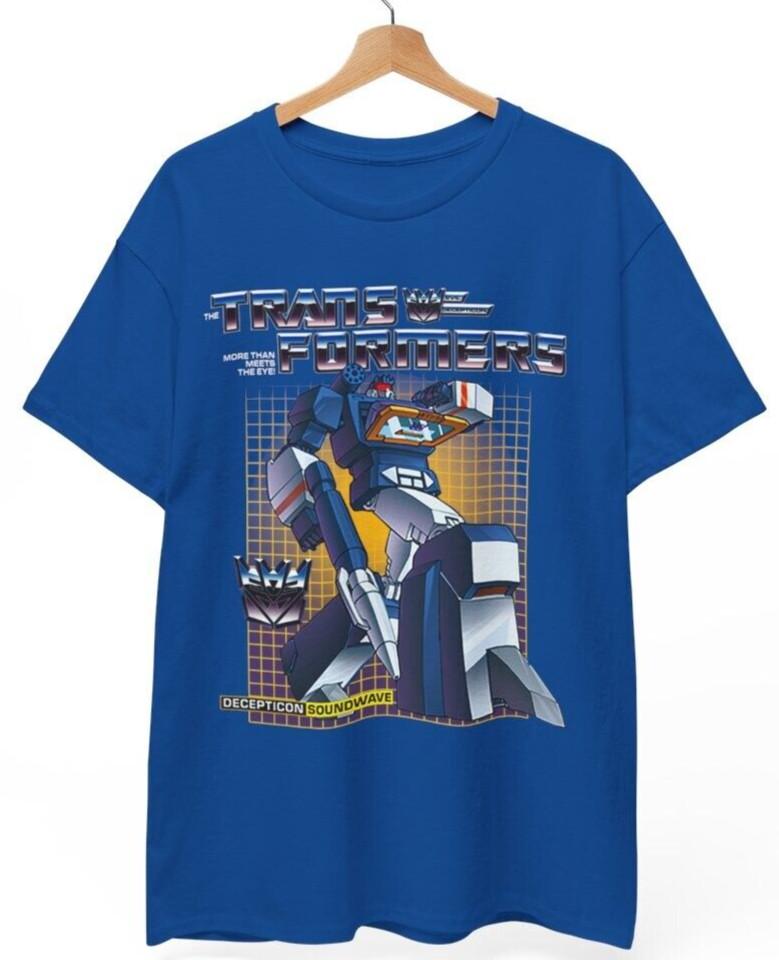 Transformers Soundwave Royal Shirt Unisex Shirt Unisex T-Shirt M