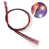 10Pcs 20Cm T0603Wm Soldered Micro Litz Wired Leads Warm White Smd Led 0603