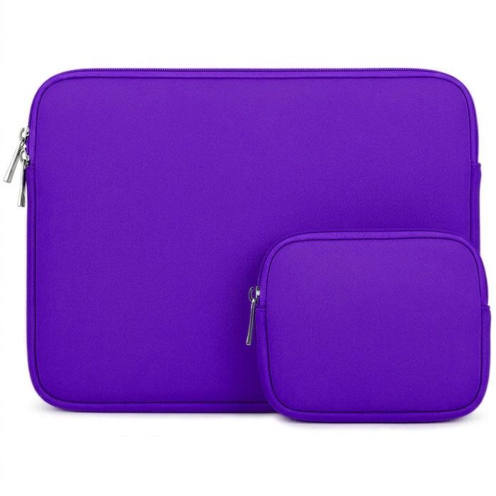 Housse Ordinateur Portable 14 Pouces, pour MacBook Pro/Air Surface Pro Dell HP - Violet