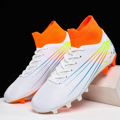 35-47 Fußballschuhe High-Top Outdoor Herren Lange Nägel Sport Fußballschuhe Große Größe Jugend Sport Fußballschuhe Kinder