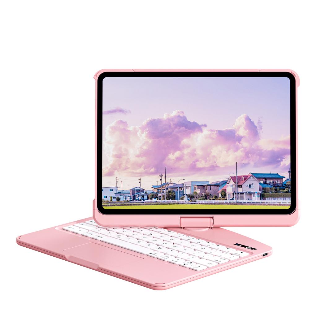 IFacemall InStock  Multi-Angle Adjustable 360° Rotated Keyboard Case for 360 case ipad Pro 11inch ipad 10.2/10.9 Inch I Pad