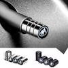 KTDJ9 4Pcs Car Accessories Car Tire Valve Cover Wheel Protection Dust Caps For Skoda VRS VII Octavia A2 A5 2 Superb Kodiaq Rapid Fabia