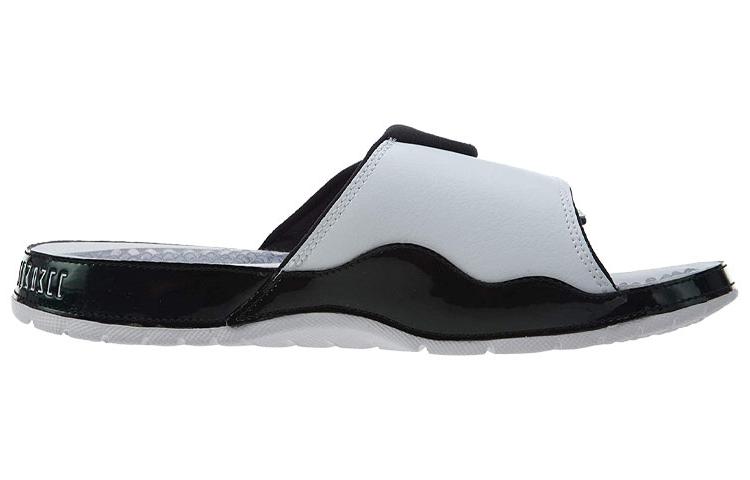 Jordan Hydro11 Chameleon Abrasion Resistant Slide Slippers Men's Black White Aa1336-117