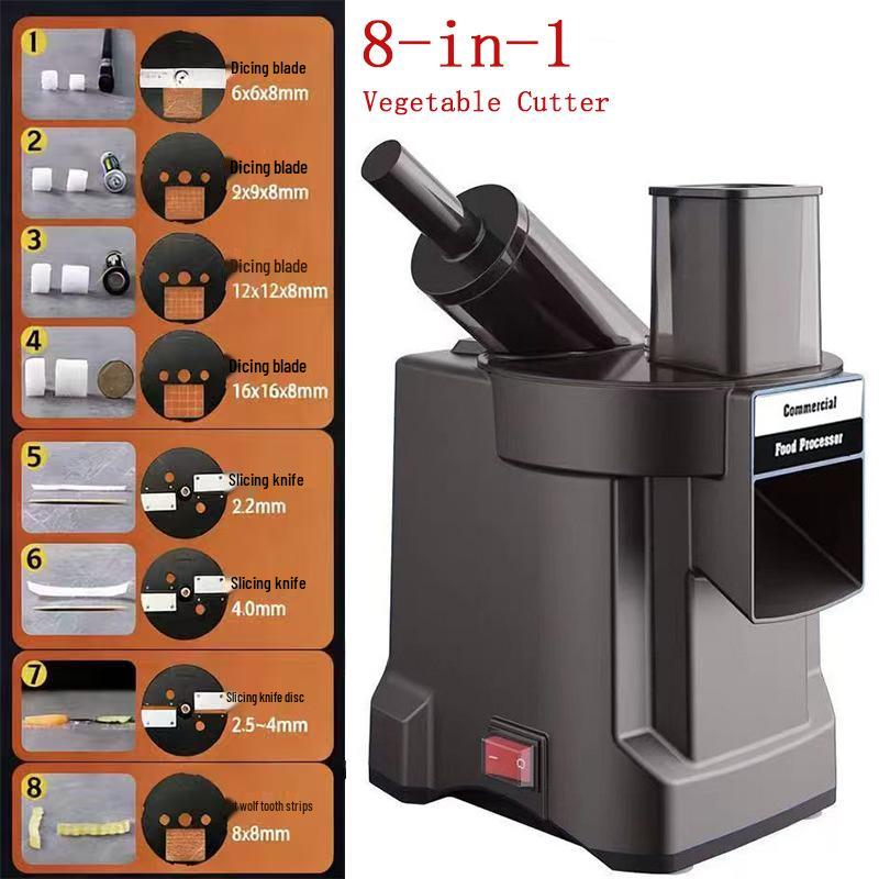 Multi-functional Electric Vegetable & Fruit Dicer and Slicer