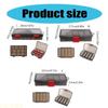 A1A2 Detachable Compartments Fishing Lures Box Baits Case Fishing Tackle Storage Trays Hook Organizers Waterproof Lures Box