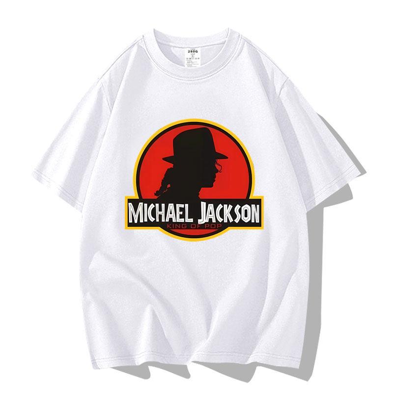 Michael Jackson Pattern Printed Adult and Child Shortsleeved Tshirt Fashionable and Casual Clothing Tshirt