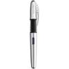 BIC Xpen Stylo-Plume Rechargeable Encre Bleue - Chrome, Blister de 1