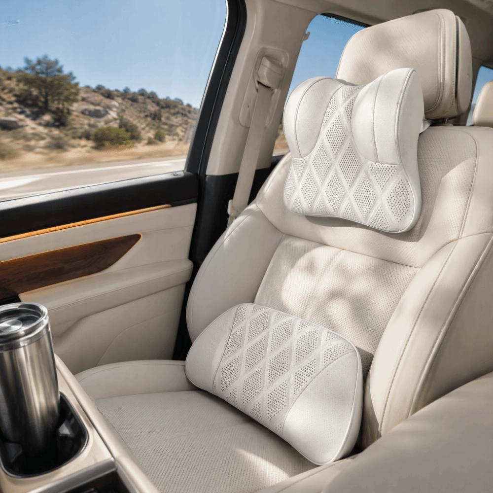 Padded Filling Neck Pillow Soft Touch Head Rest Pillow Car Headrest Pillow Self Driving Tours