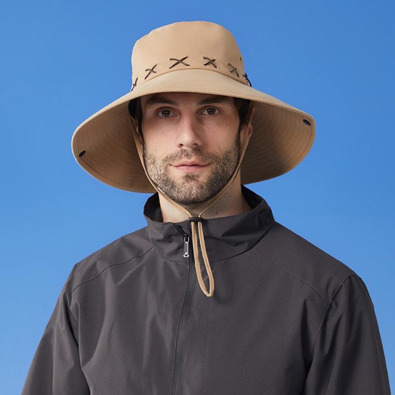 Sommer Fisherman Hat Herre Vår Høst Utendørs Solkrem Fjellklatrelue Dame Solhatt