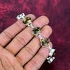 Røykfarget topas 925 solid sterlingsølvarmbånd, Håndlaget edelstensarmbåndssmykke, Gaver til kone Helt nytt armbånd
